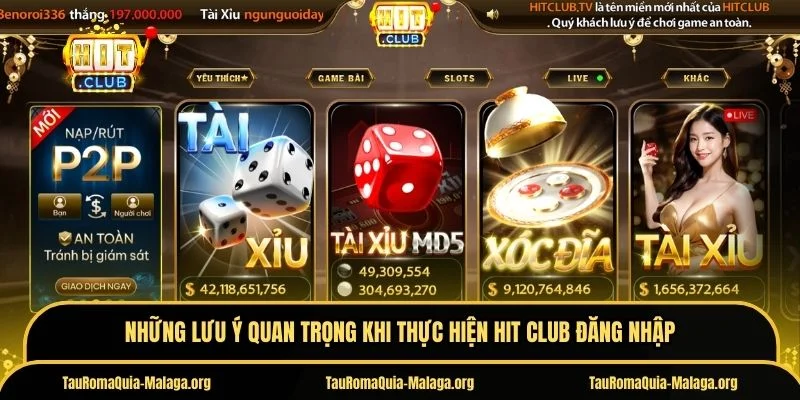 Hit Club đăng nhập