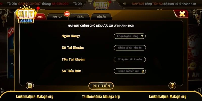 Rút tiền Hitclub